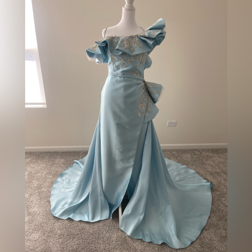 Blue Evening Dress